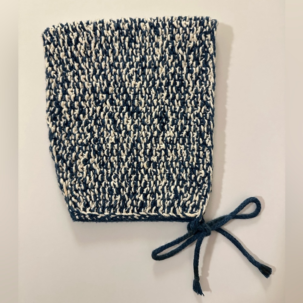 Misha And Puff Blue and White Kids Hat